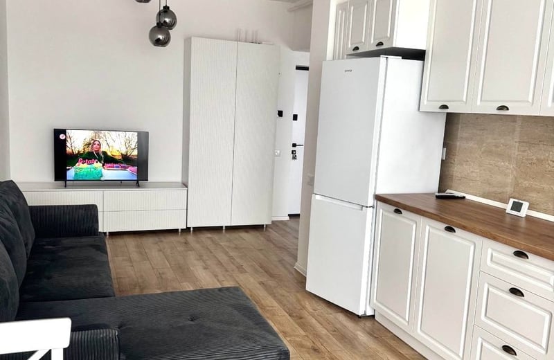 Location d’un appartement neuf et moderne, 50 m², avec balcon, Chiajna, Bucarest, Roumanie