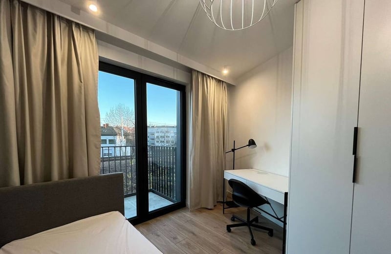 Location d’un appartement chaleureux de 3 pièces, 57 m², Zabłocie, Cracovie, Pologne