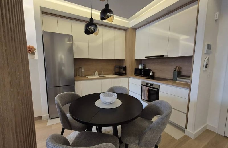 Rent of a brand-new 2-room apartment, 60 m², in the premium BW Eterna residential complex, Belgrade, Serbia