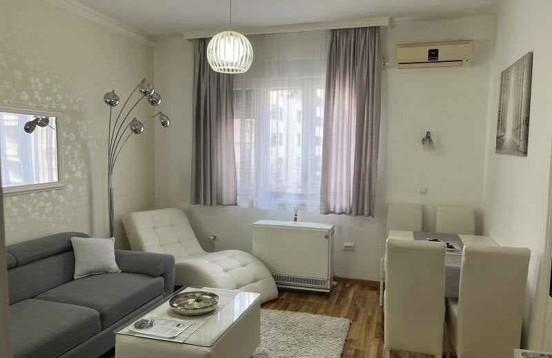 Rent of a bright 2-room apartment, 51 m², Vračar, Belgrade, Serbia