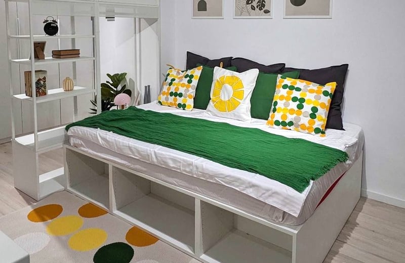 Miete eines möblierten Studios mit Parkplatz, Bukarest, Rumänien