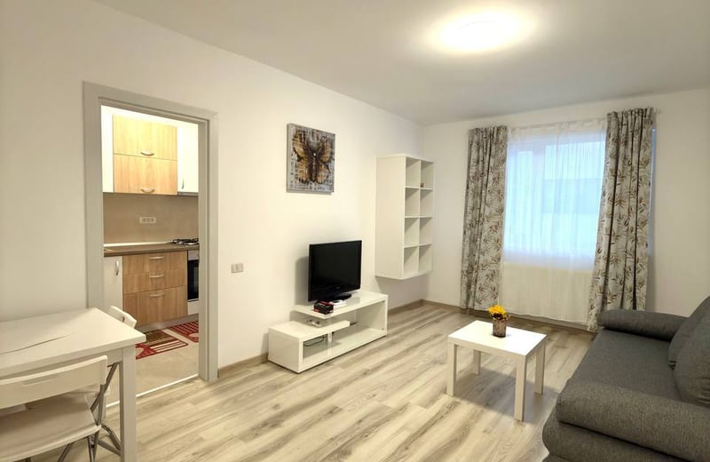 Miete einer neuen Zweizimmerwohnung, Erstbezug, Bukarest, Rumänien