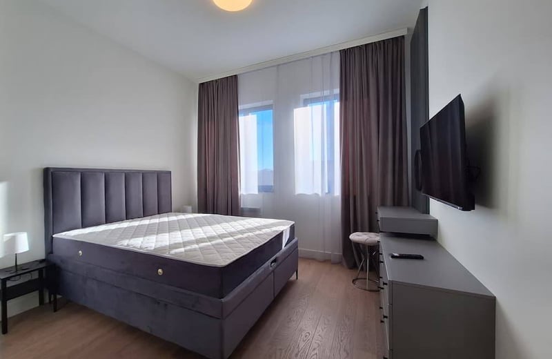 Miete einer absolut neuen, stilvollen Dreizimmerwohnung im Premium-Wohnkomplex BW Sole, 79 m², Belgrad, Serbien