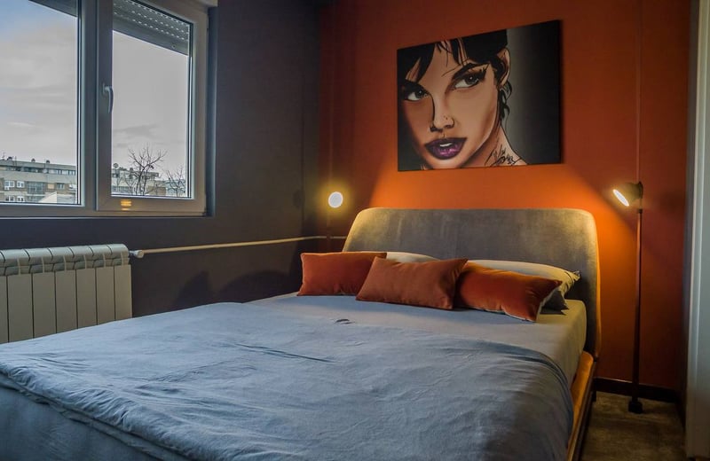 Аренда современной двухкомнатной квартиры рядом с парком Ташмайдан, 43 м², Белград, Сербия