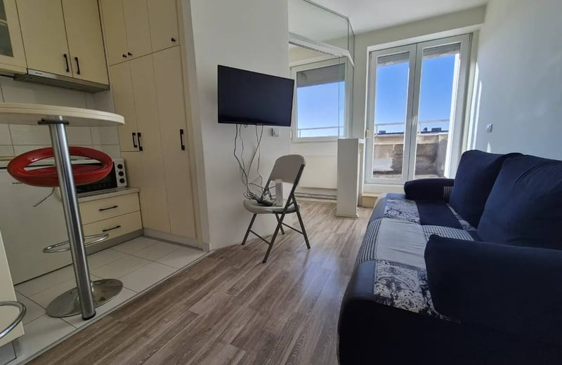 Rent of a studio apartment near the city center, 21 m², Belgrade, Serbia