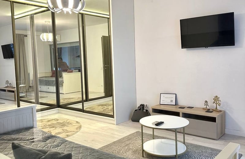 Alquiler de excelente apartamento de dos habitaciones cerca del centro de la ciudad, Bucarest, Rumanía