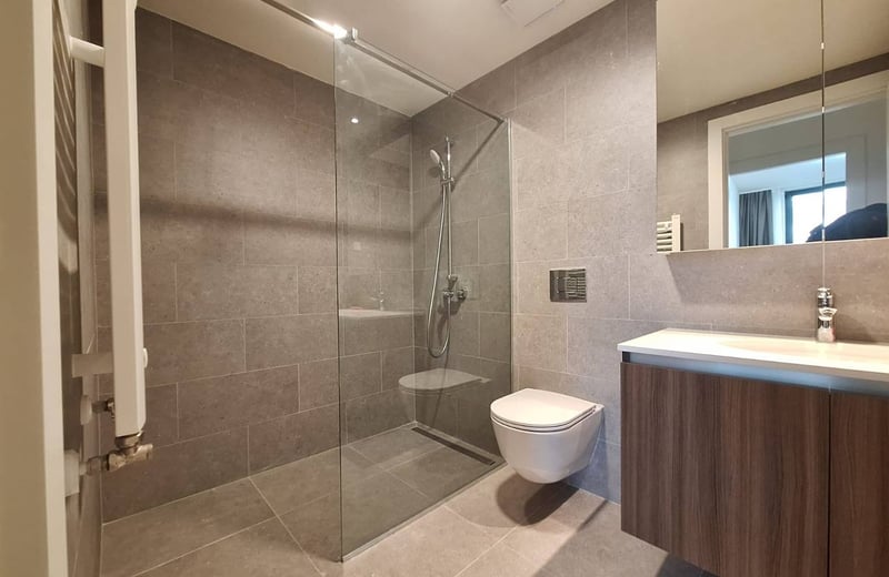 Rent of an absolutely new three-room apartment in the premium BW Sensa residential complex, 74 m², Belgrade, Serbia