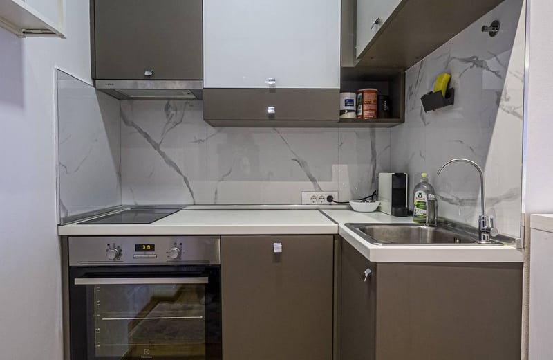 Аренда двухкомнатной квартиры рядом с рынком, 42 м², Врачар, Белград, Сербия