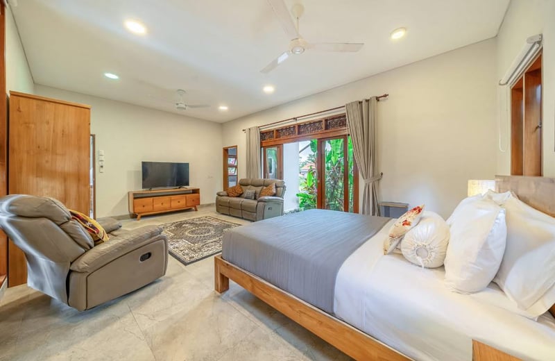 Rent of a spacious family villa with a pool, Penestanan, Ubud, Bali