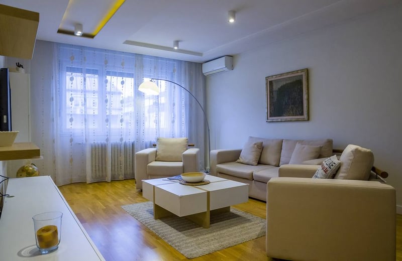 Location d’un appartement spacieux de deux pièces, 62 m², Belgrade, Vračar, Serbie