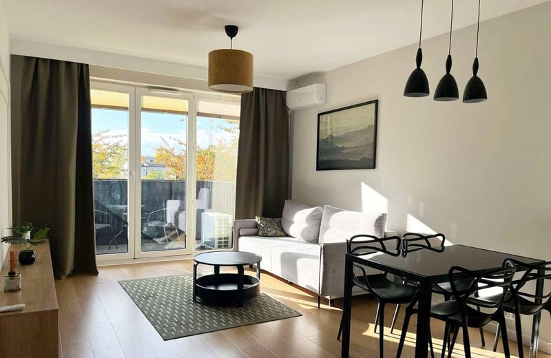 Miete einer stilvollen Dreizimmerwohnung, 57 m², Warschau, Ursus, Polen