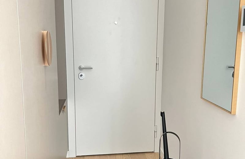 Alquiler de un apartamento de dos habitaciones en un complejo residencial premium, 53 m², Belgrado, Dorćol, Serbia