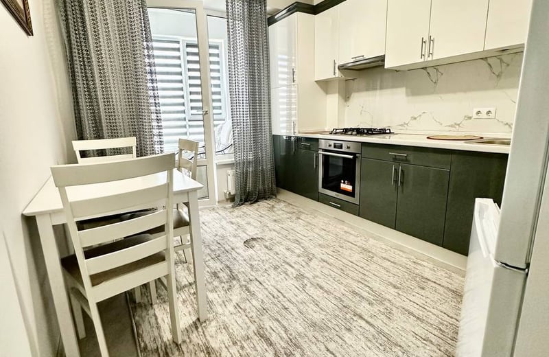 Location d’un appartement lumineux d’une pièce, 45 m², Chișinău, Botanica, Moldavie