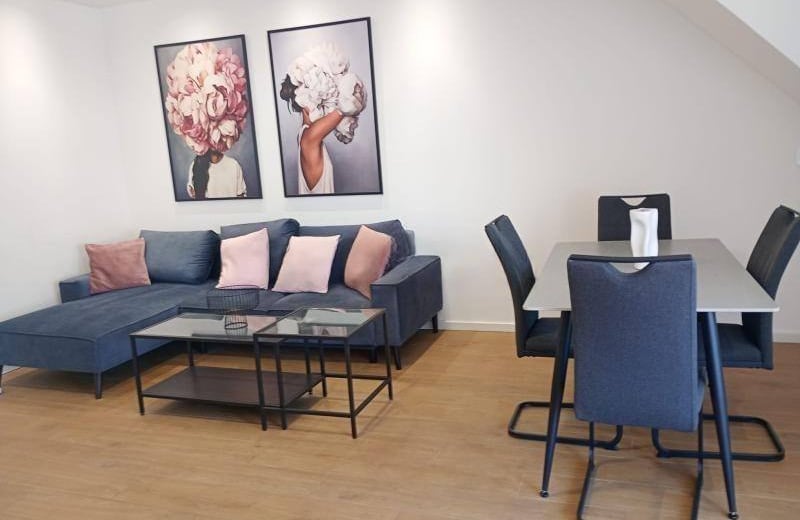 Rent of a bright two-level three-room apartment, 73 m², Belgrade, Serbia