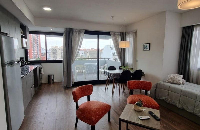 Rent of a comfortable two-room apartment, Buenos Aires, Boedo, Argentina