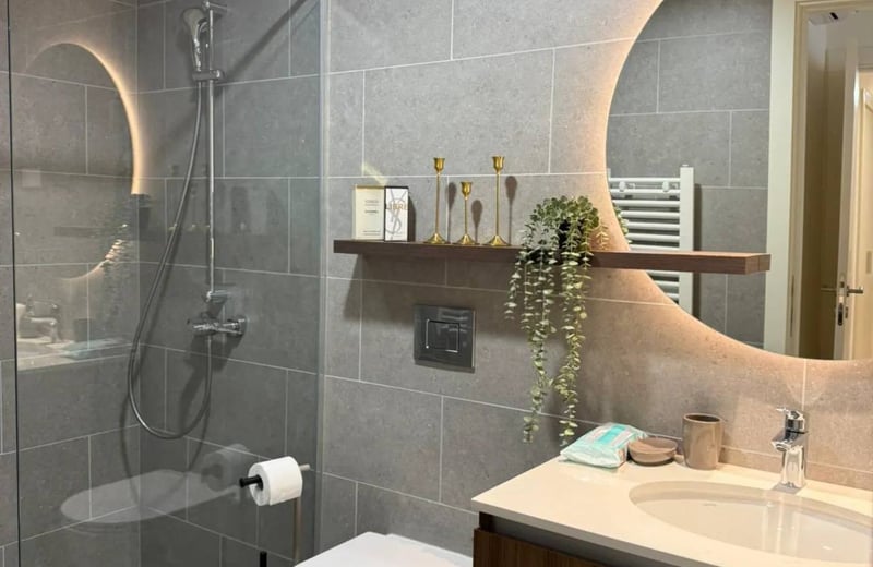 Alquiler de un apartamento moderno de tres habitaciones en un complejo residencial premium, 72 m², Belgrado, Belgrade Waterfront, Serbia