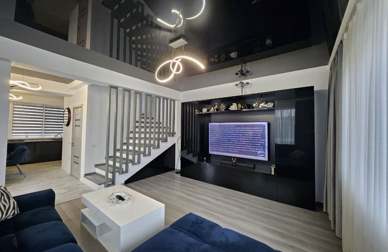 Location d’une villa confortable de trois pièces, 120 m², Năvodari, Roumanie