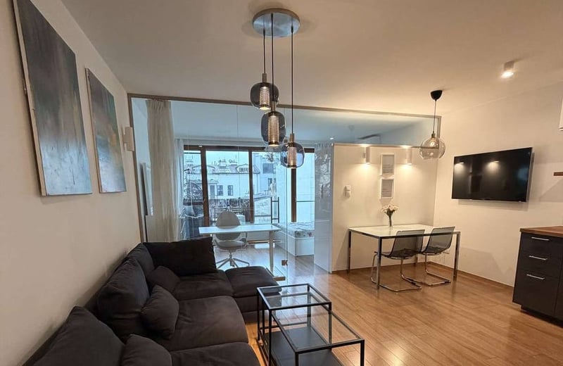 Location d’un appartement confortable de deux pièces, 44 m², Cracovie, Grzegórzki, Pologne