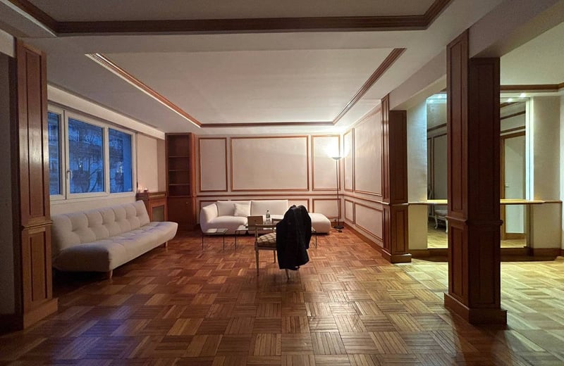 Location d’un appartement spacieux de trois pièces, 115 m², Paris, 16ᵉ arrondissement, France