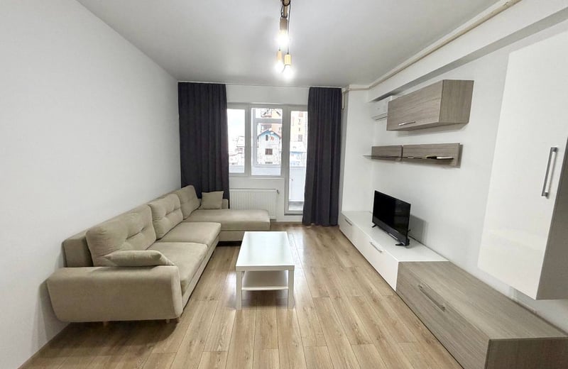 Аренда свежей двухкомнатной квартиры с автономным отоплением, Бухарест, сектор 6, Румыния