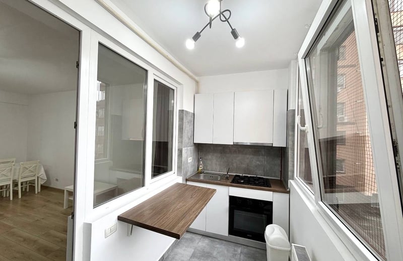 Аренда свежей двухкомнатной квартиры с автономным отоплением, Бухарест, сектор 6, Румыния