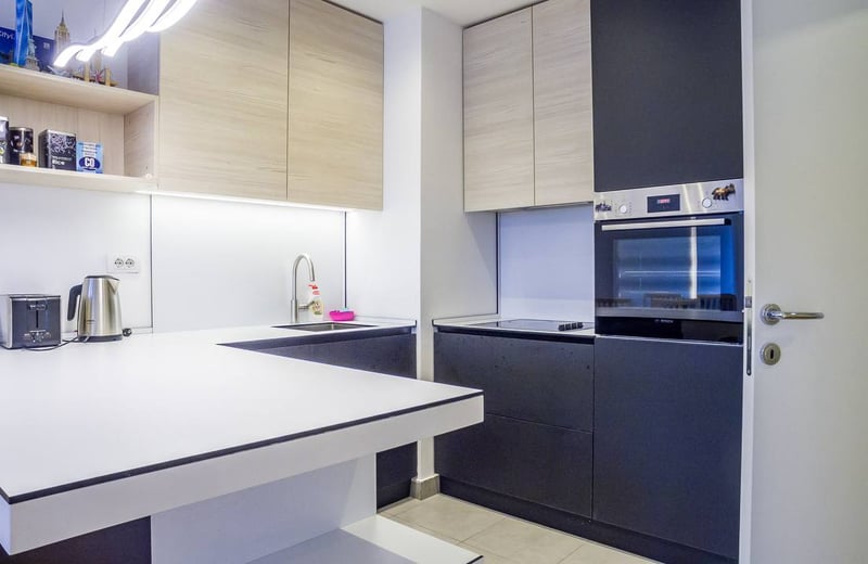 Rent of a two-room apartment, 62 m², in the modern A Block residential complex in New Belgrade, Belgrade, Serbia