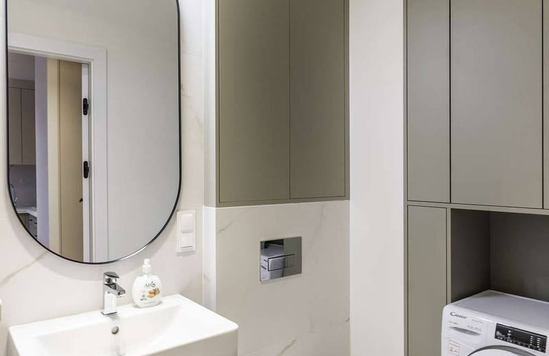 Location d’un appartement lumineux de deux pièces, 41 m², Sczepin, Wrocław, Pologne