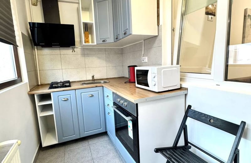 Miete einer hellen Zweizimmerwohnung, Sektor 6, Chiajna, Bukarest, Rumänien