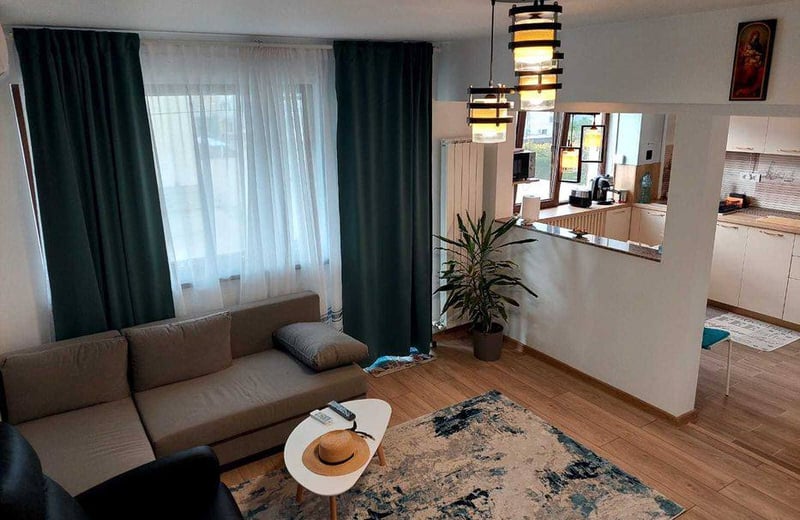 Rent of comfortable two-room apartments, 46 m², Old Town, Ovidiu Square, Constanța, Romania