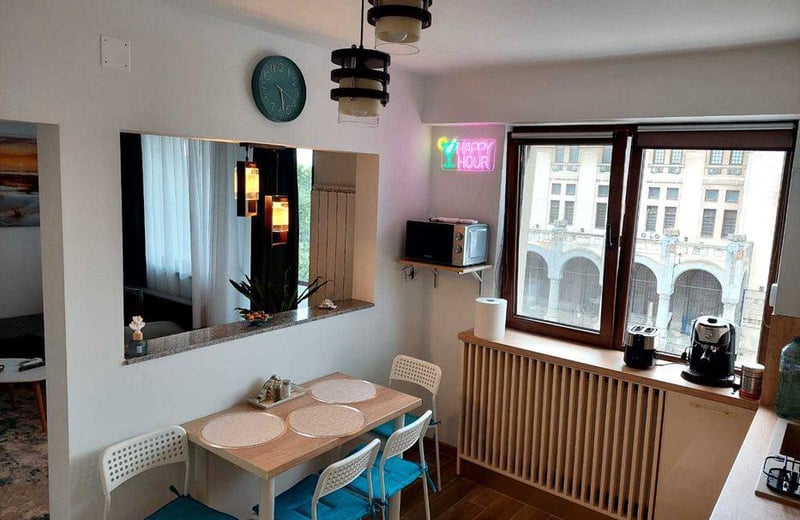 Rent of comfortable two-room apartments, 46 m², Old Town, Ovidiu Square, Constanța, Romania