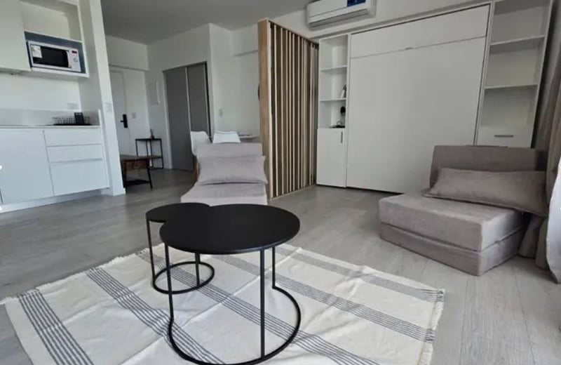 Rent of a furnished studio apartment, 42 m², Nordelta, Buenos Aires Province, Argentina