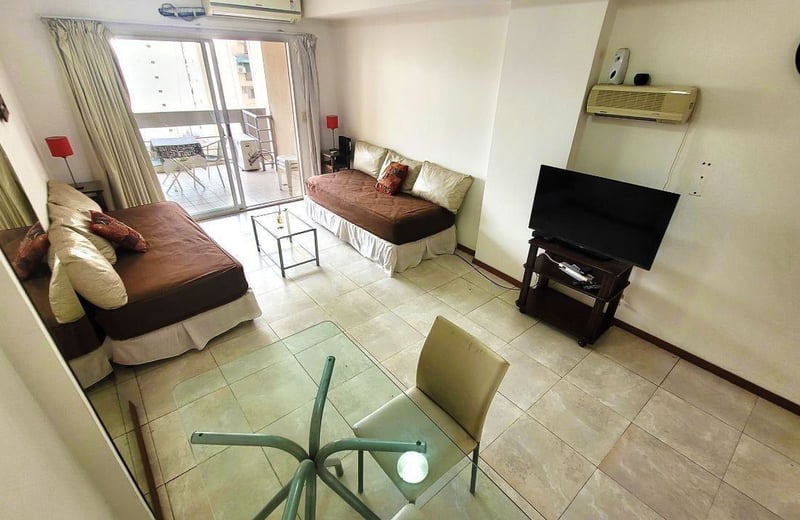 Rent of a bright studio apartment in Balvanera, Buenos Aires, Argentina