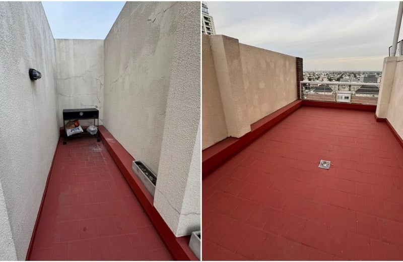 Аренда двухкомнатной квартиры с балконом без мебели, Буэнос-Айрес, Аргентина