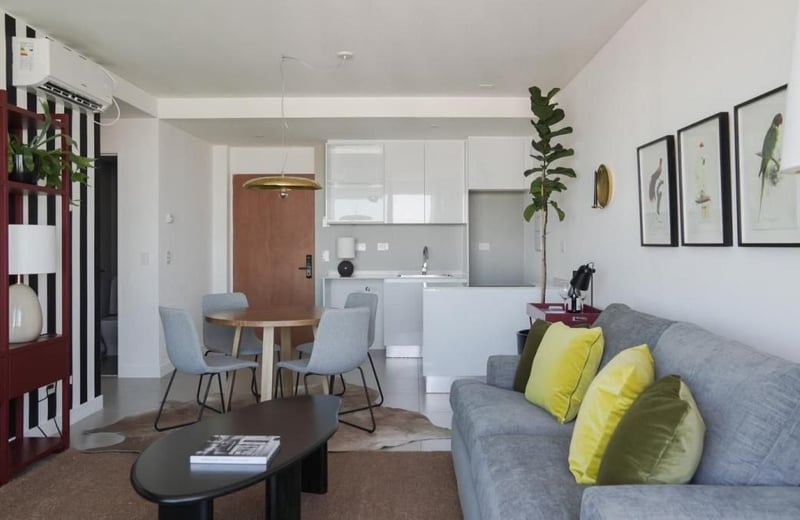 Rent of a modern apartment, 91 m², in Concepción Live residence, Buenos Aires, Argentina