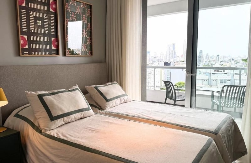 Rent of a modern apartment, 91 m², in Concepción Live residence, Buenos Aires, Argentina