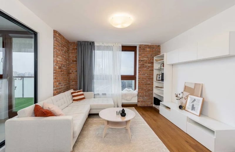 Rent of a spacious three-room apartment, 70 m², Krowodrza district, Kraków, Poland