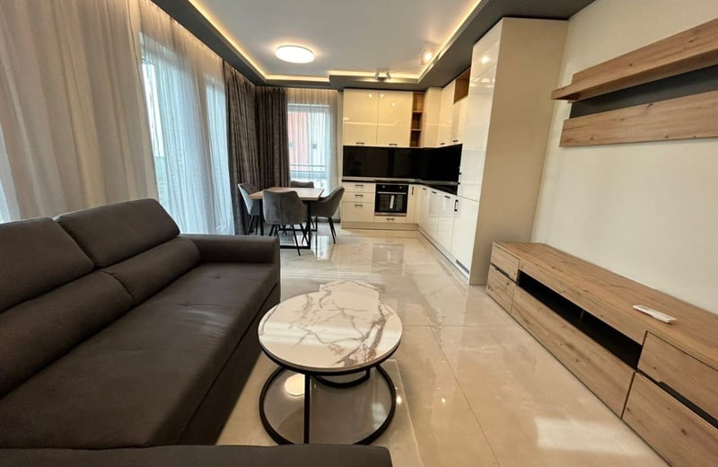 Rent of a furnished two-room apartment, 75 m², Vazrazhdane district, Varna, Bulgaria