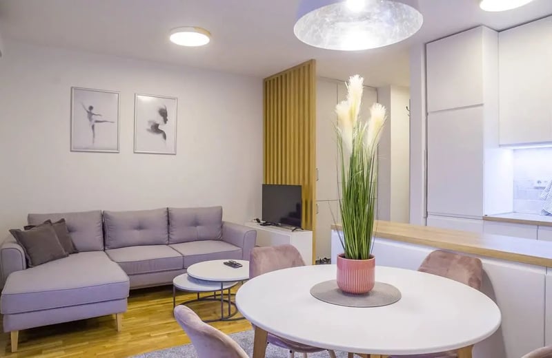 Аренда двухкомнатной квартиры 42 м² в новом современном ЖК Green Residence, Белград, Сербия