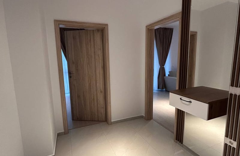 Rent of a new furnished 2-room apartment, 58 m², Sector 4, Bucharest, Romania