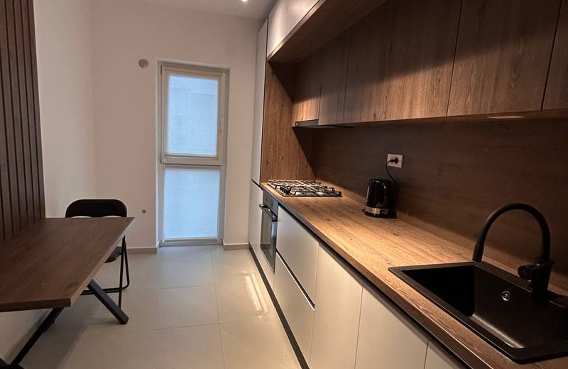 Rent of a new furnished 2-room apartment, 58 m², Sector 4, Bucharest, Romania