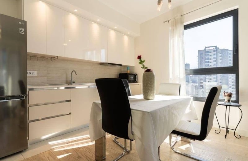 Location d’un appartement spacieux de 2 pièces, 62 m², complexe résidentiel haut de gamme BW Aria, Belgrade, Serbie