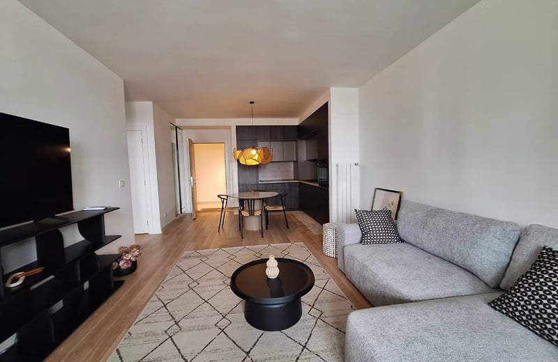 Аренда новой двухкомнатной квартиры 59 м² в жилом комплексе премиум-класса BW Lumia, Белград, Сербия