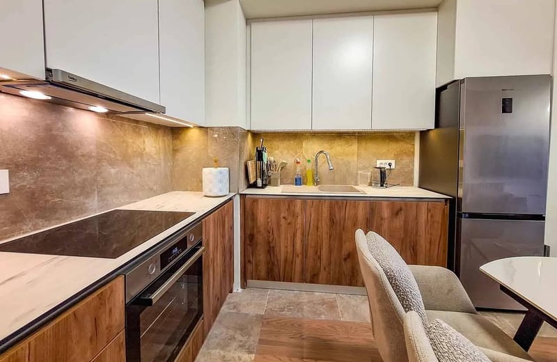 Rent of a stylish 3-room apartment, 80 m², BW Sole premium residential complex, Belgrade, Serbia