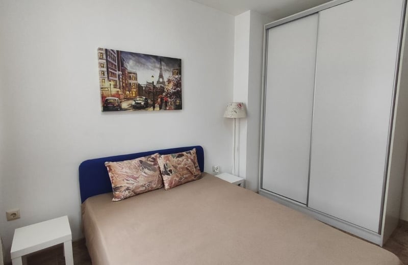 Rent of a cozy renovated 2-room apartment in Troshevo, Varna, Bulgaria