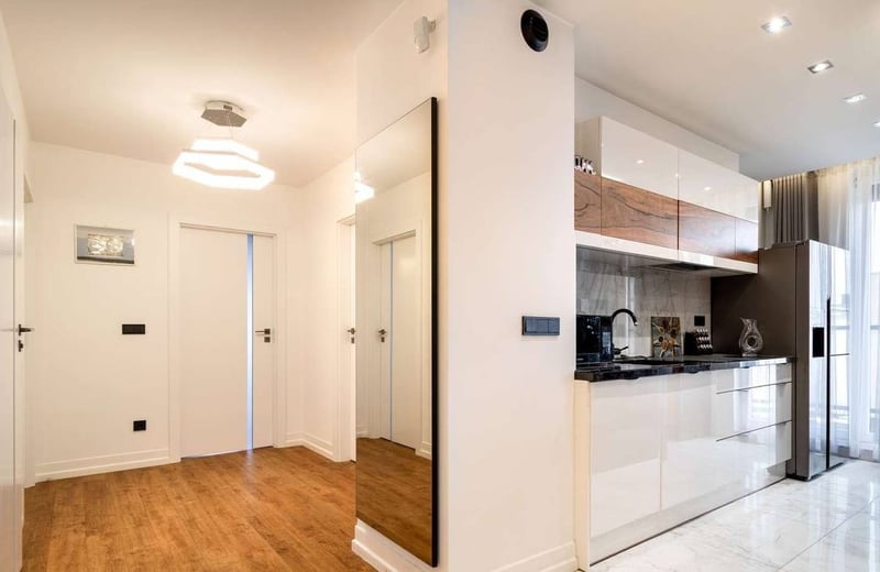 Location d’un appartement haut de gamme de 99 m² près du lac Bagry, Podgórze, Cracovie, Pologne