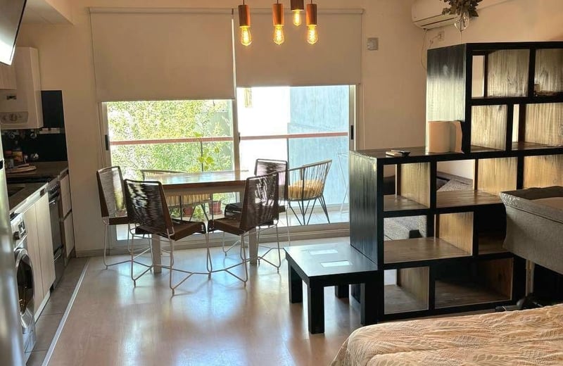 Alquiler de un estudio moderno y amueblado en Palermo Hollywood, Buenos Aires, Argentina