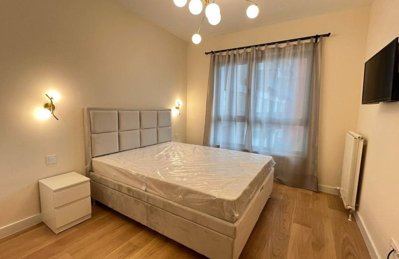 Аренда светлой двухкомнатной квартиры, 53 м², в ЖК премиум-класса BW King’s Park, Белград, Сербия