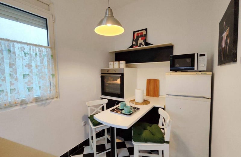 Аренда двухкомнатной квартиры с новым ремонтом, 44 м², напротив парка Ташмайдан, Белград, Сербия