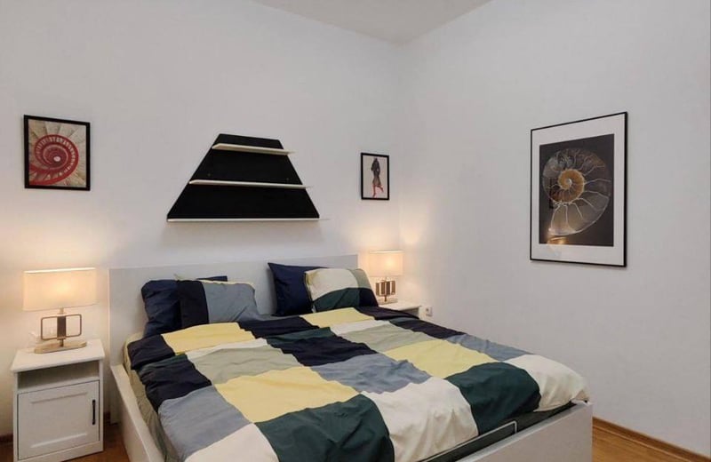 Аренда двухкомнатной квартиры с новым ремонтом, 44 м², напротив парка Ташмайдан, Белград, Сербия