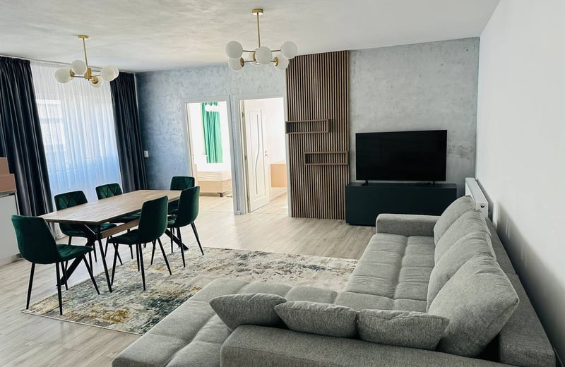 Аренда современной квартиры с 2 спальнями, Санпетру, Брашов, Румыния